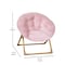Flash Furniture Kids BlushSoft Gold Faux Fur Saucer Chair FV-FMC-030-BL-SGD-GG - alternate 10